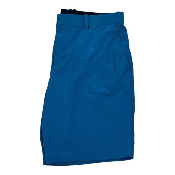 Nike Dri-FIT Blue 10” Hybrid Golf Shorts Men’s Sz 38 - Picture 1 of 4
